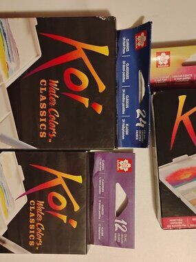 Koi watercolor sets
